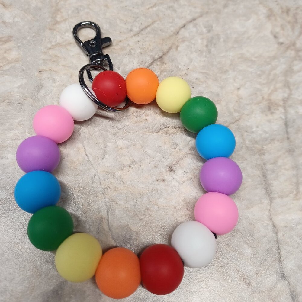 Custom Colorful Keychain Ring